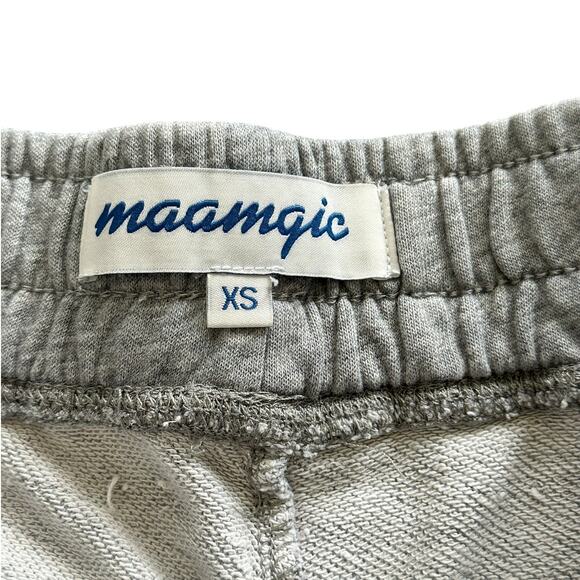 Maamgic 5.5" Gray Zipper Shorts Men's XS - Picture 4 of 6
